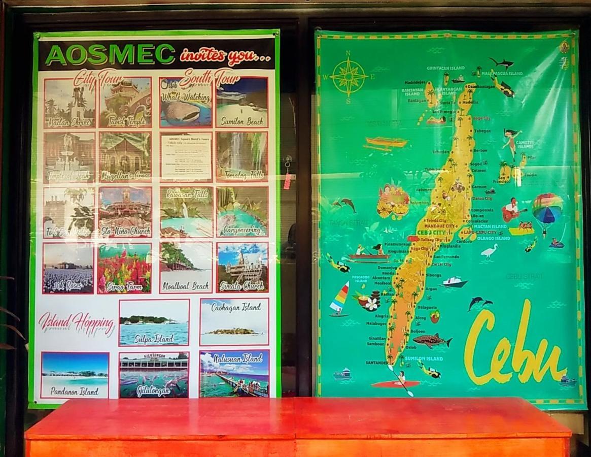Aosmec Square Hotel Lapu-Lapu City Kültér fotó